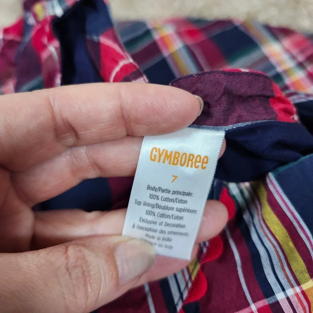 Gymboree charming plaid